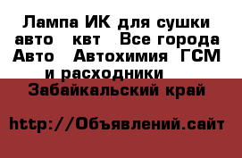 Лампа ИК для сушки авто 1 квт - Все города Авто » Автохимия, ГСМ и расходники   . Забайкальский край